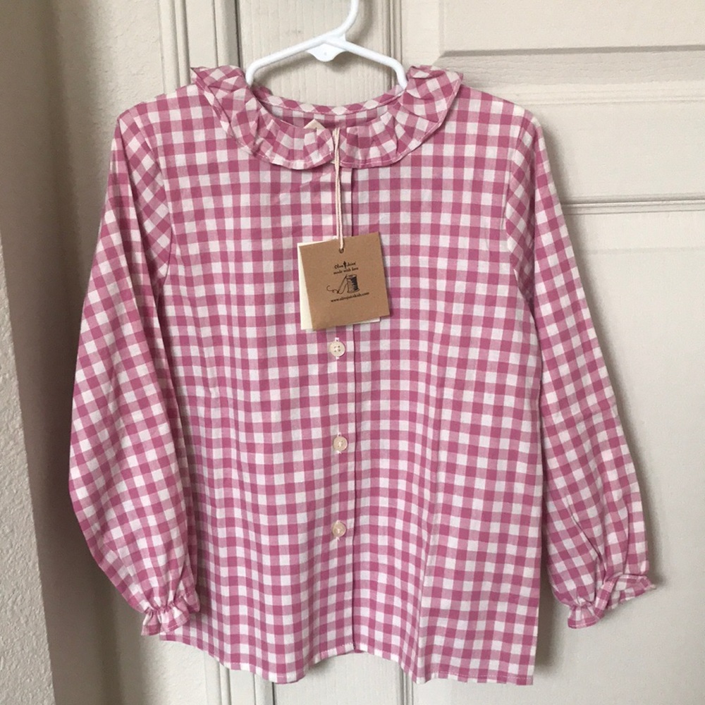 Olive Juice blouse - girls size 5-6 - New! Never worn and still with tags!